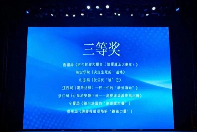 喜报！《地震救援的钢铁力量》斩获全国三等奖！