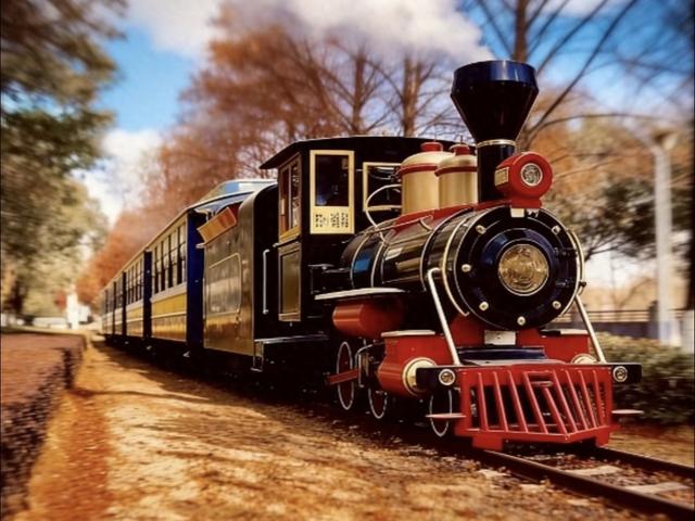 南昌这辆“初心号”小火车焕新啦！一站解锁多个红色地标