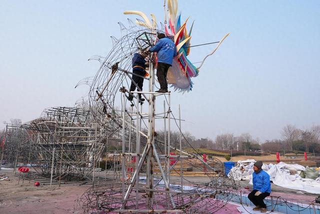 地域IP融入光影设计，济宁太白湖新春灯会1月24日如期而至