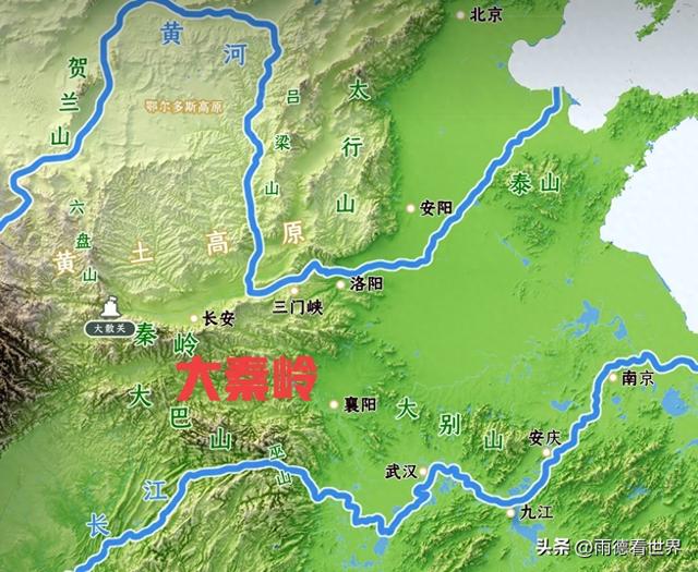 引江补汉工程：为什么穿越的是大巴山系，却要说是横穿秦岭山脉？