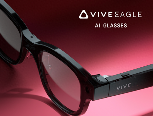 HTC宣布全球首发全新AI眼镜VIVE Eagle