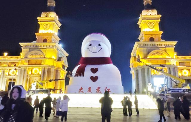 音乐公园大雪人回归啦