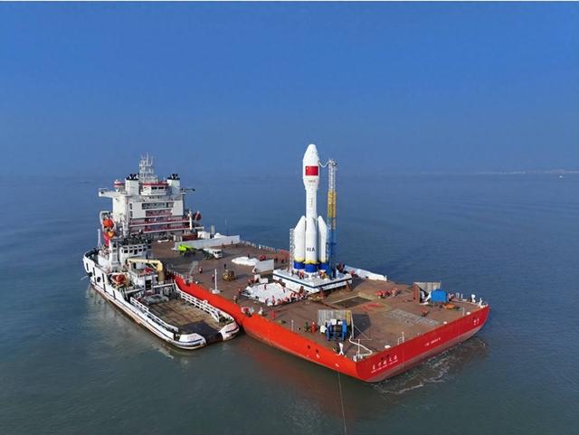 海上试车震撼成功！中国火箭可回收时代到来 一箭36星碾压猎鹰9号
