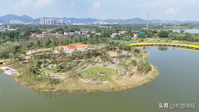 大冶湖北岸生态绿道力争年底竣工 亲子生态营地等五大片区渐露真容
