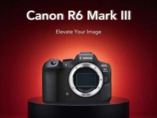 佳能EOS R6 Mark III 全画幅无反相机海报曝光