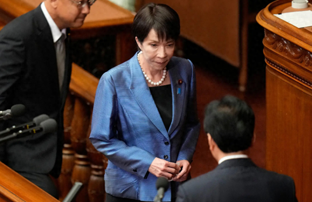 高市错误言论坏的影响显现，美加大对台售武	，30名日议员排队窜台