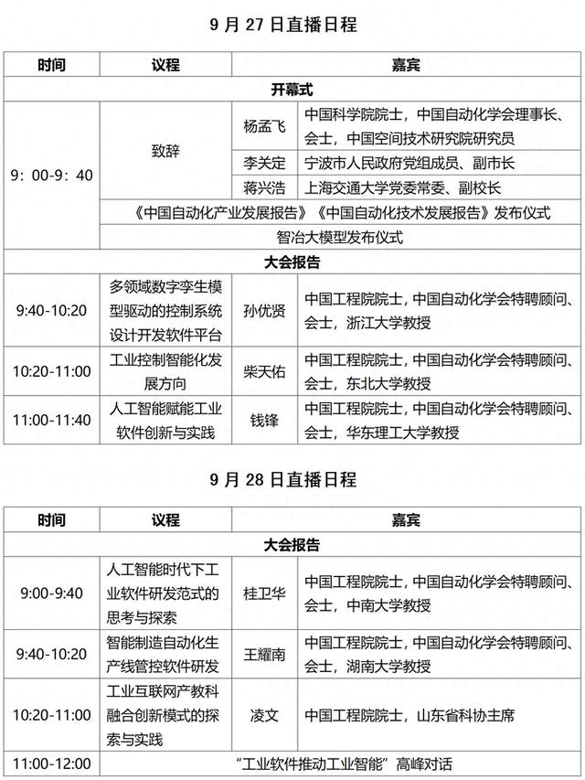 科普中国直播｜2025国家工业软件大会