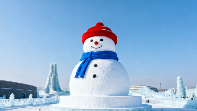 哈尔滨19米雪人出道！南方小土豆C位锁定！