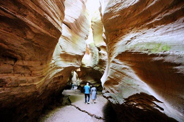 甘泉大峡谷，龙巴沟和桦树沟（游客）