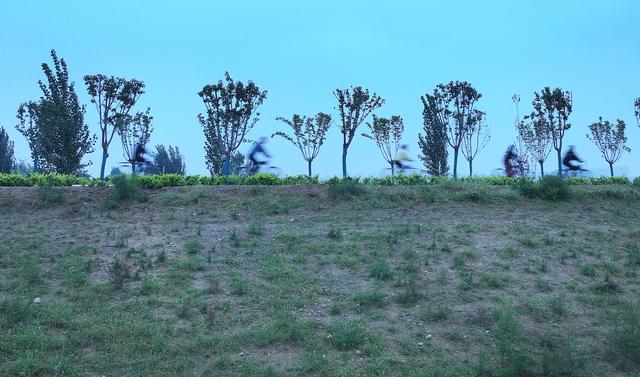 #运城头条#世界骑行日风雨中黄河一号旅游公路“骑”乐无穷