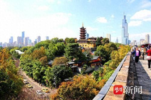 南京多处景区秋意浓浓