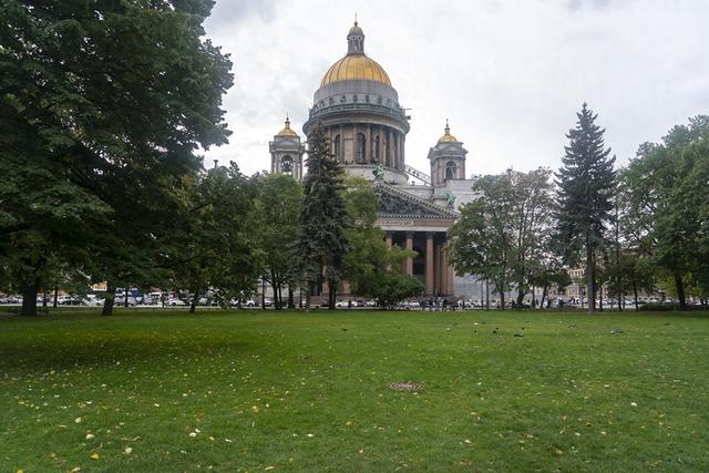 乙巳仲秋俄罗斯莫彼双城记之九：伊萨基辅大教堂