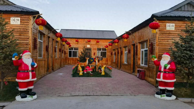 双子峰冰雪民俗村即将开业！哈尔滨又上新！