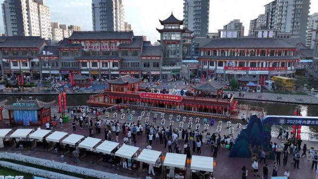 “北疆拾遗 生生不息”2025年内蒙古非遗购物月暨第二十二届河套文化艺术节在临河盛大启幕