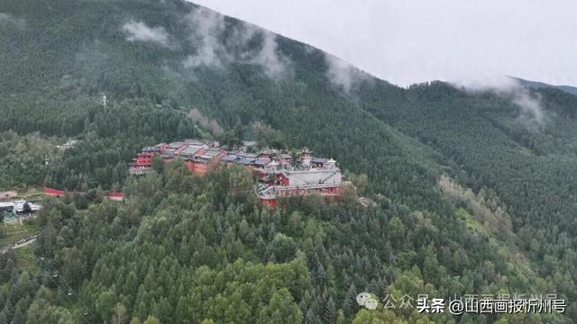五台山黛螺顶——薄雾清风拾秋光