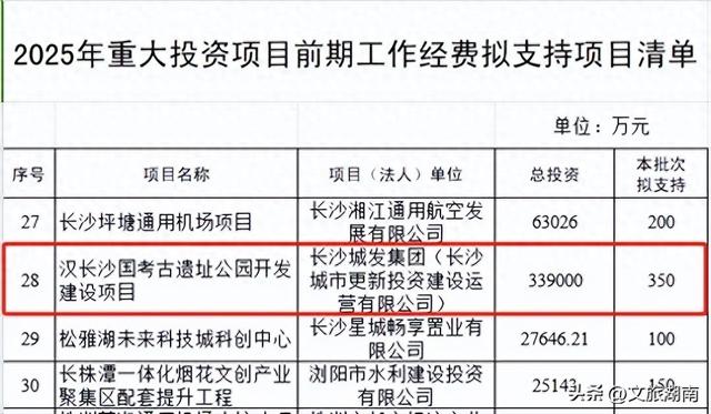 总投资33.9亿元！长沙将再添文旅新名片