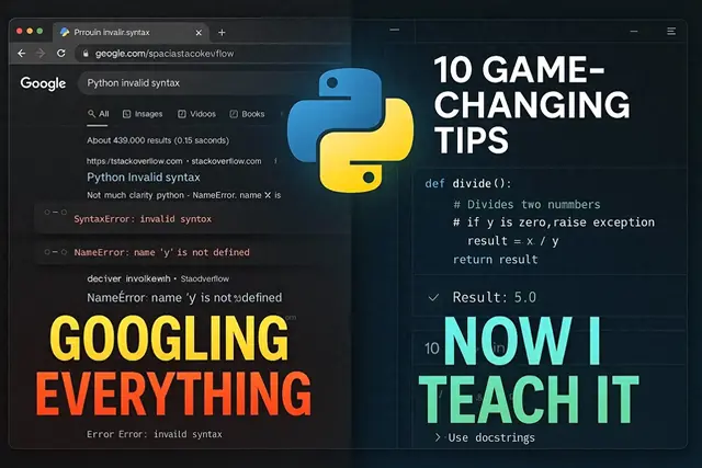 10 个改变我工作方式的 Python 习惯