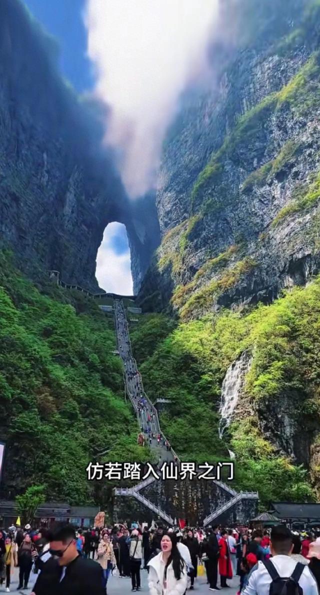 三千奇峰张家界，一步一景皆是诗