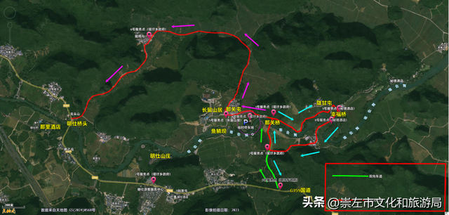 明仕旅游度假区周边“国庆”节假日期间车流环线公告