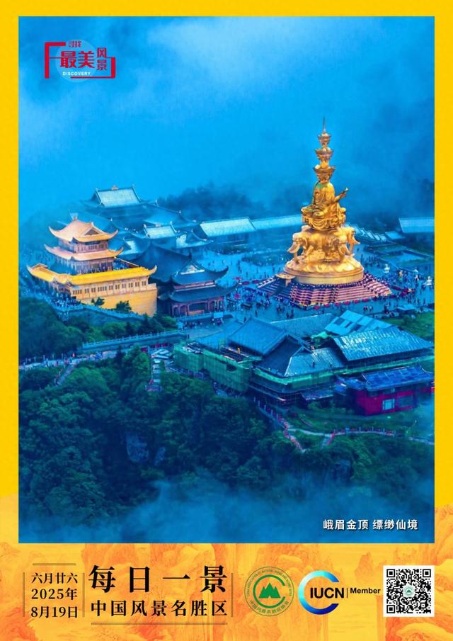 每日一景 |  峨眉金顶 缥缈仙境