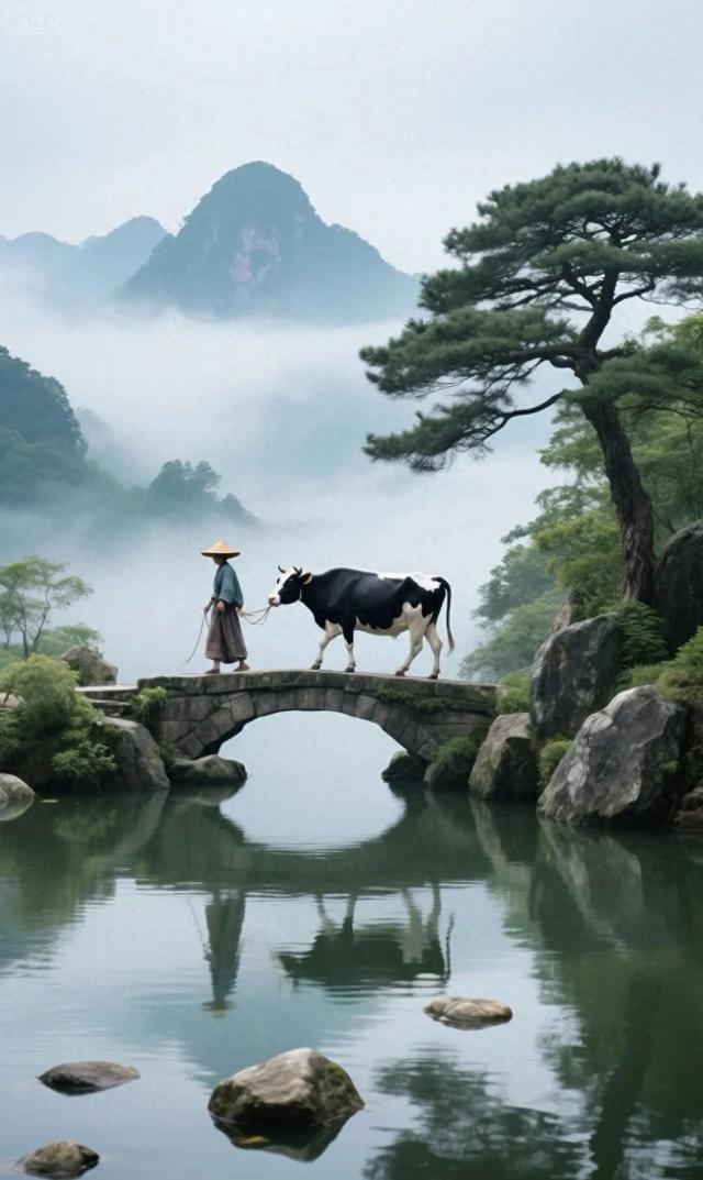一付美丽的画卷（Ai做图）