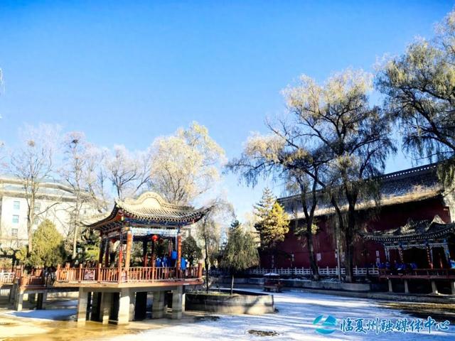 临夏红园与那抹河州蓝