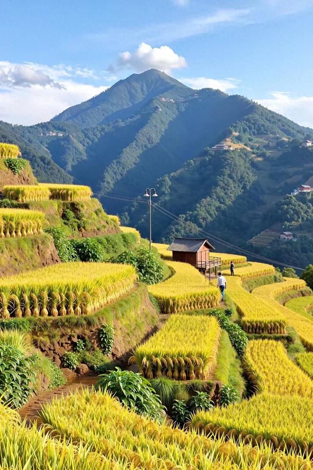 天地灵秀物景共生