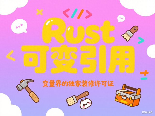 Rust 可变引用：变量界的 "独家修改权" &mut