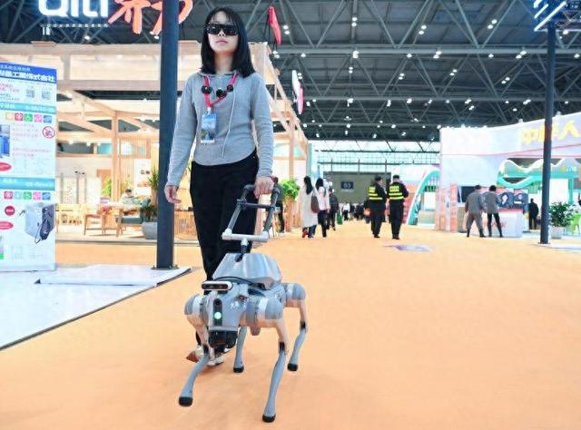 防摔马甲、机器导盲犬亮相重庆老博会，“黑科技”暖心守护银发族