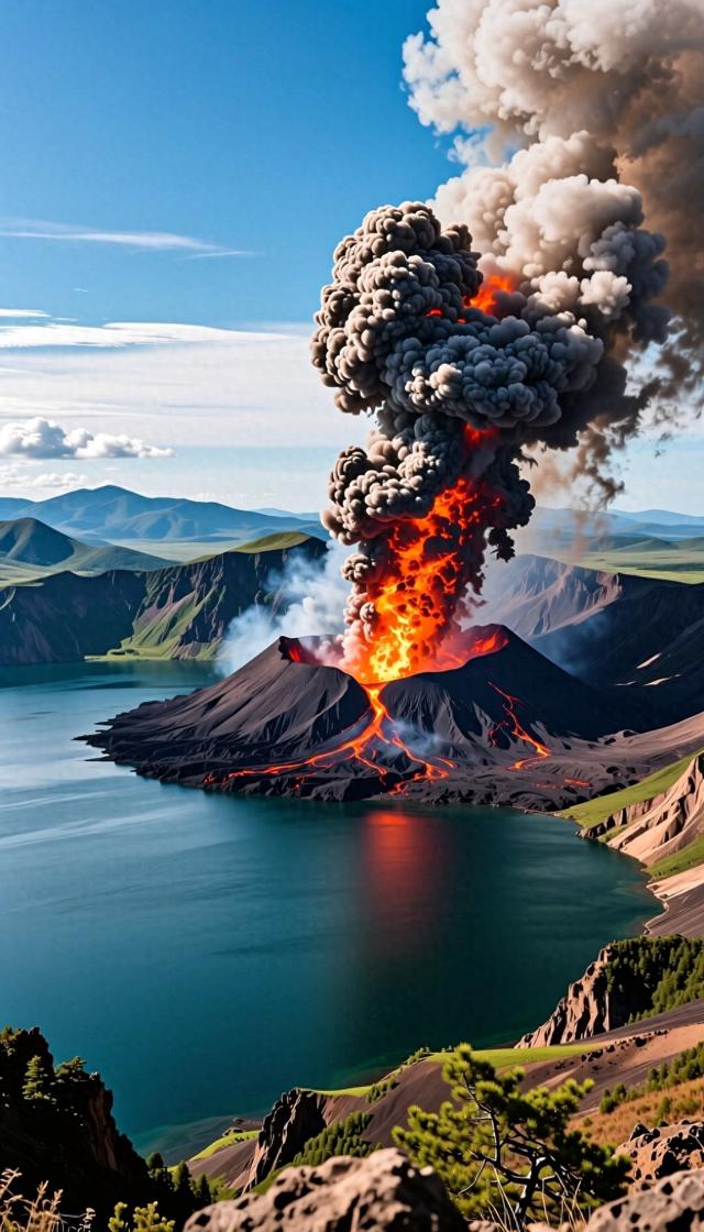 我的家乡牡丹江镜泊湖