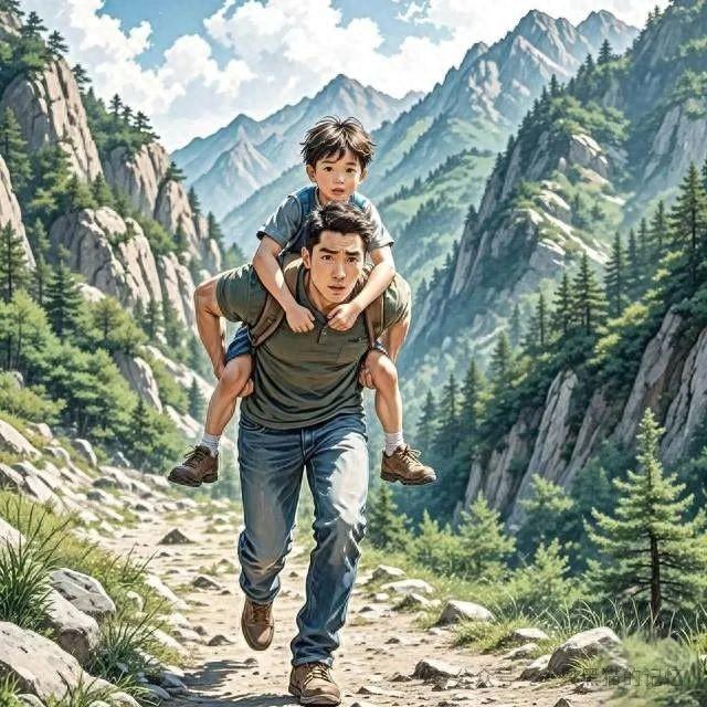 他讲述自己父亲昆仑山中遇到过仙人，数千公里背着他求医。