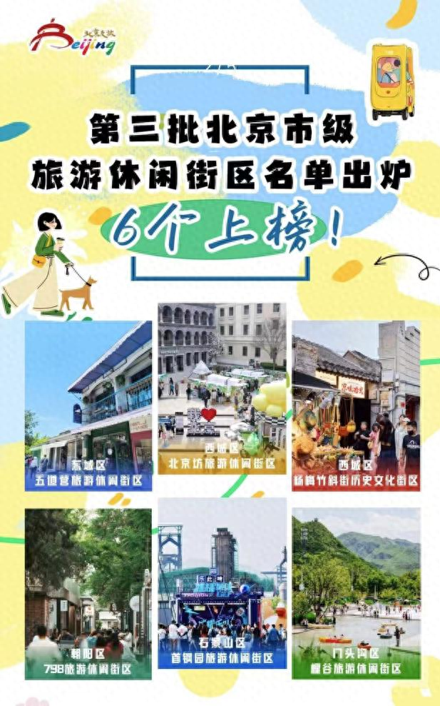 北京坊、杨梅竹斜街入选第三批北京市级旅游休闲街区