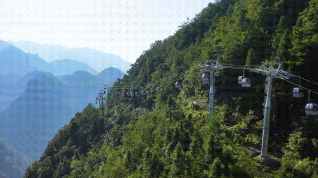 达州一景区索道暂停运营！