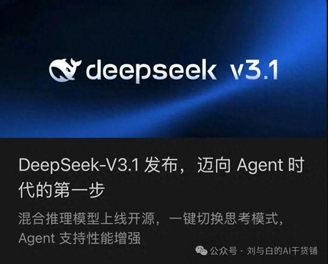 DeepSeekV3.1——首个“中国芯”大模型诞生，AI芯模一体迎里程碑