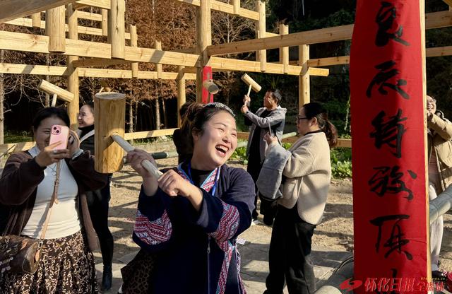 通道：游客体验侗乡文旅活动