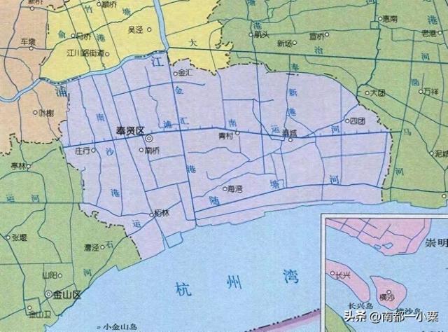 上海奉贤，四大古镇