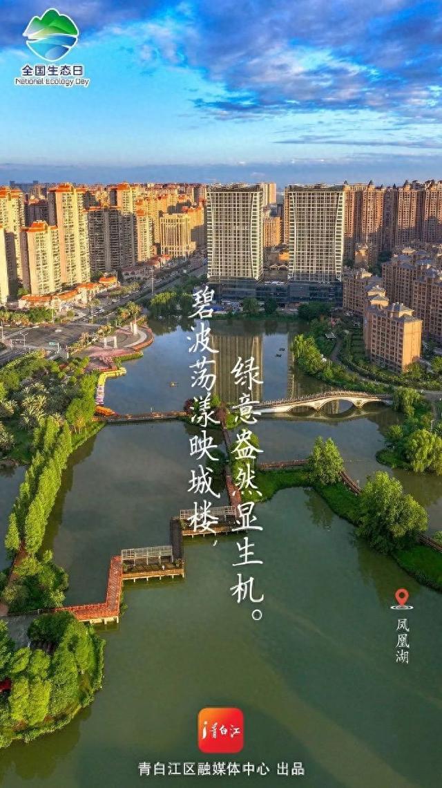 全国生态日 ，成都青白江邀你一起“森”呼吸~