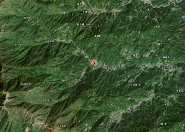 图说灌阳：海洋山中小山村，自田口