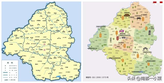 山东菏泽，四大古城