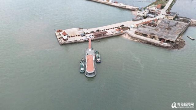 海上新山东丨青岛红岛东大洋码头建设提速 胶州湾陆海联动旅游新格局加速成型