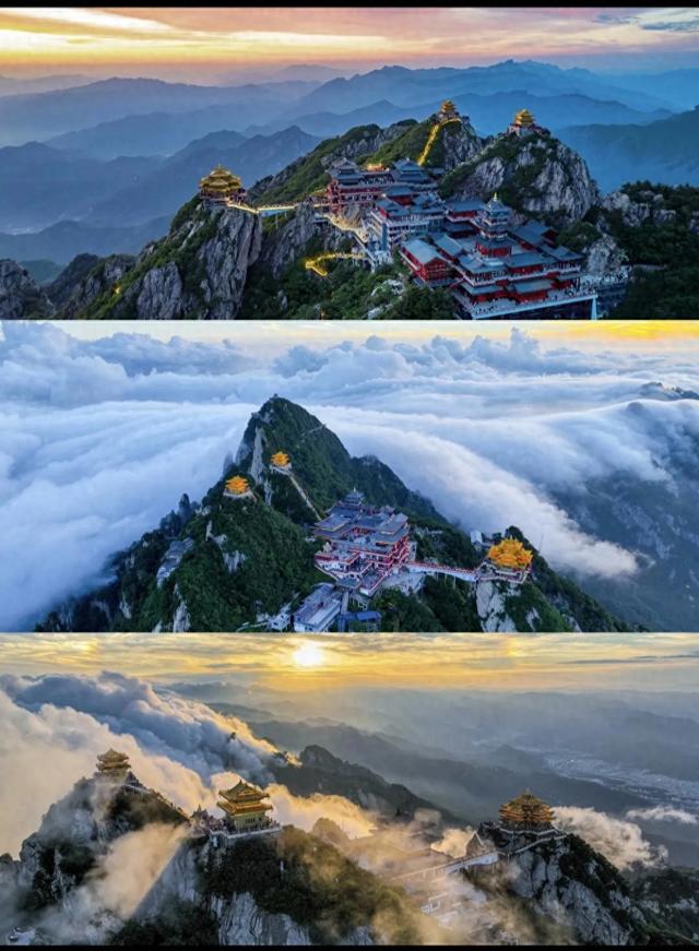 河南秘境三绝：云海仙山·红石幽谷·挂壁天路！
