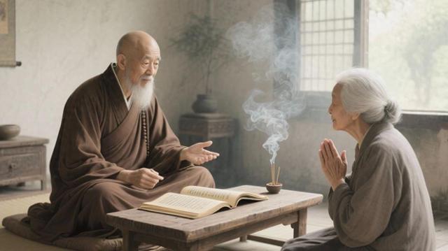 梦见死去的亲人和我说话（地藏菩萨梦中已故亲人若做此动作说明他们正在受苦）