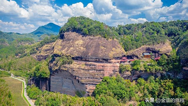 丹霞悬空岩槽，探访福建泰宁地区，地质与人文的奇观“李家岩”