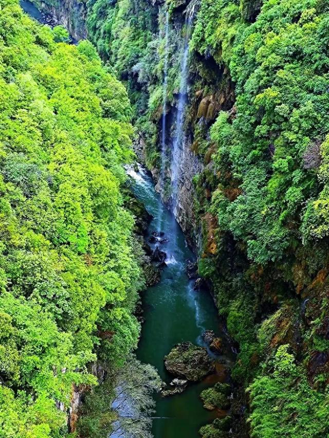 最美地球疤痕 马岭河大峡谷