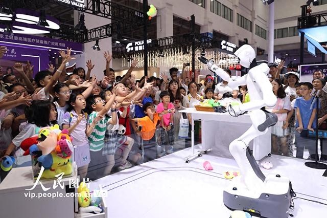 北京：世界机器人大会人气旺