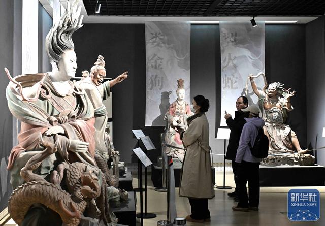 石家庄举办“泽州万像——古代彩塑壁画艺术展”