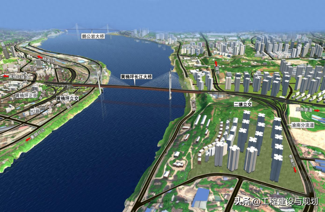 重庆黄桷坪长江大桥主桥设计