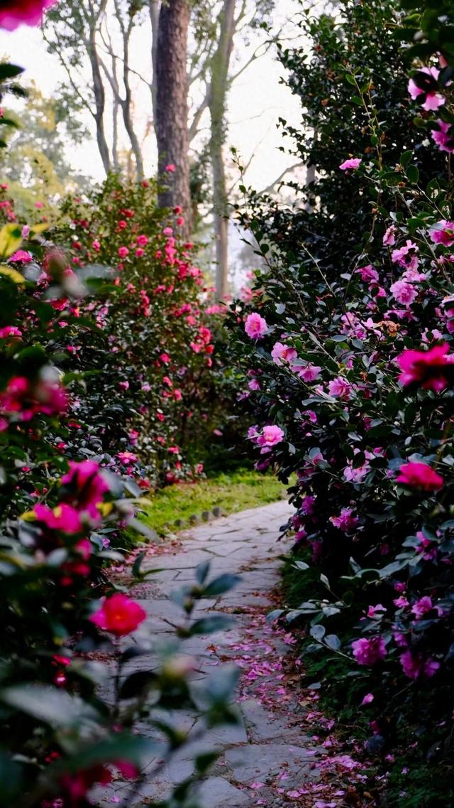 闭眼出片！武汉植物园茶梅进入最佳观赏期 这份浪漫攻略请收好