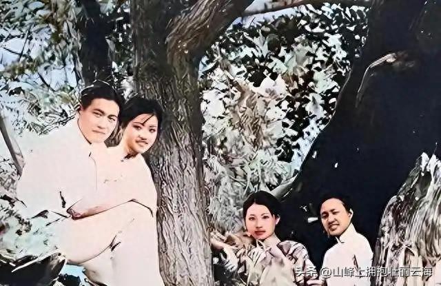 张学良痴迷一生的赵一荻有多美？16岁时在香山留影	，美若天仙！