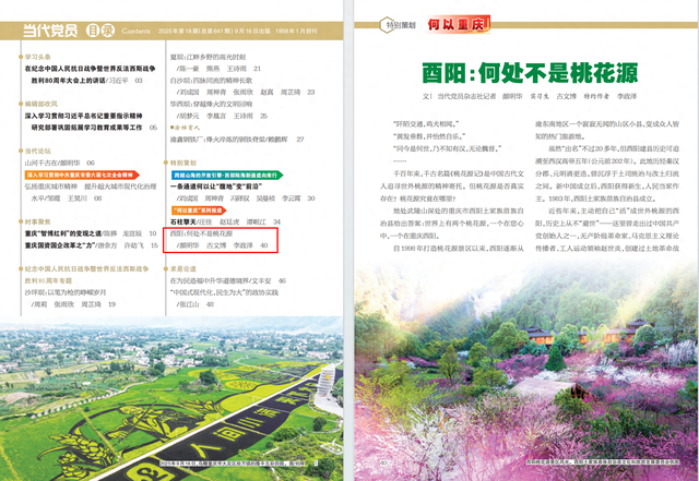 何以重庆丨酉阳：何处不是桃花源